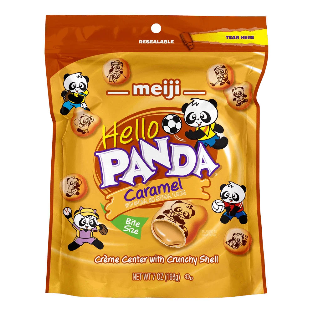 Meiji Hello Panda Caramel (198g) - CrescentMarket