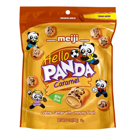 Meiji Hello Panda Caramel (198g) - CrescentMarket