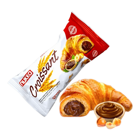 Nukka Hazelnut Cream Croissant (6Pcs) - CrescentMarket