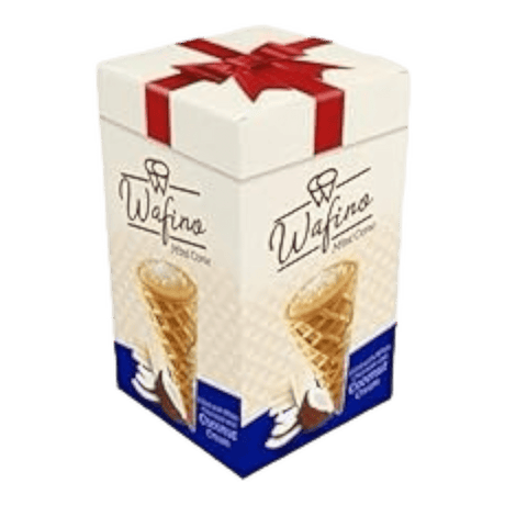 Wafino Mini Cones Coconut Cream Flavor (18x10g) - CrescentMarket