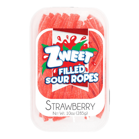 Zweet Ropes Sour Strawberry - CrescentMarket
