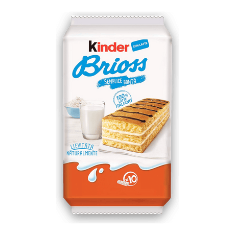 Kinder Brioss Cake 10-Pack - CrescentMarket