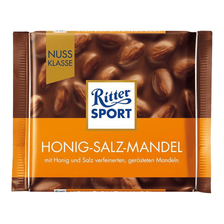 Ritter Sport Honey Salted Almond (100g) - CrescentMarket