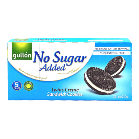 Gullon Sugar Free Twins Cream Sandwich Cookies (210g) - CrescentMarket