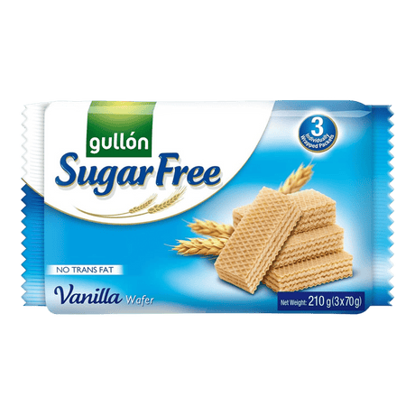 Gullon Sugar Free Vanilla Wafers (180g) - CrescentMarket