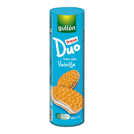 Gullon Mega Dueto Cookies Vanilla (500g) - CrescentMarket