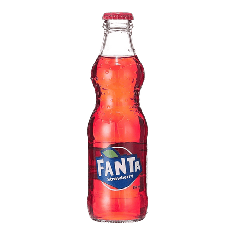 Fanta Glass Strawberry (250ml) - CrescentMarket
