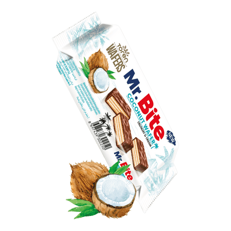Toren Mr.Bite Coconut Wafer (52gx24ct) - CrescentMarket