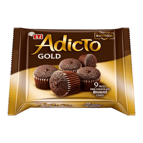 Eti Adicto Gold Mini Brownie Cake - CrescentMarket