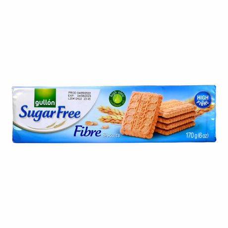 Gullon Sugar Free Fiber Cookies 6oz - CrescentMarket