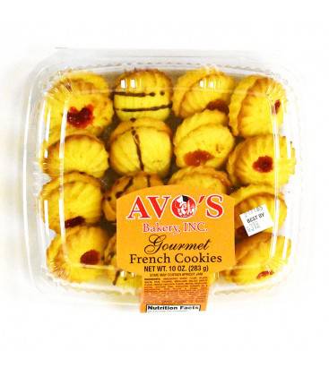 Gourmet French Cookies Orange - CrescentMarket