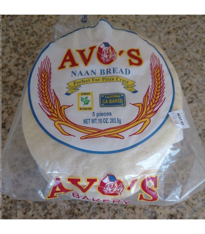 Plain Naan Bread - CrescentMarket