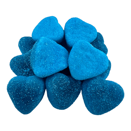 Sour Blue Hear Shapes - CrescentMarket