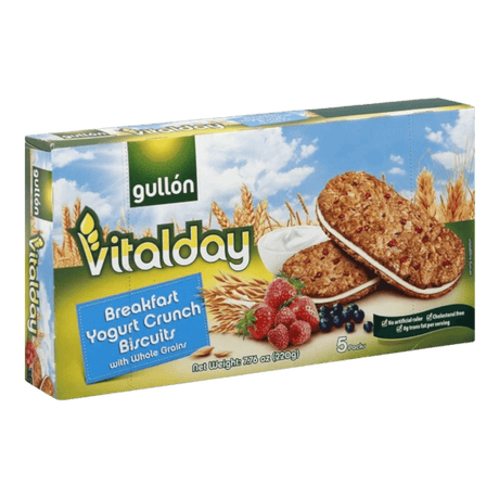 Gullon Sugar Free Yogurt Crunch Cookies - CrescentMarket