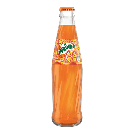 Mirinda Orange Soda Glass Bottle - CrescentMarket