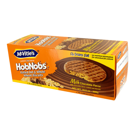 McVities Hobnobs Milk Chocolate 10.5oz - CrescentMarket