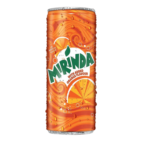 Mirinda Orange Soda 250ml (Can) - CrescentMarket