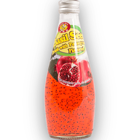 Honey Bee Basil Seed pomegranate Drink - CrescentMarket