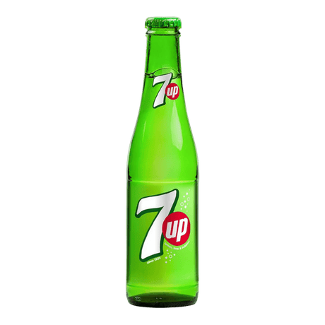 7UP Glass Lemon Lime Soda (250ml) - CrescentMarket