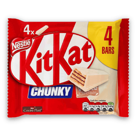 Nestle KitKat Chunky white chocolate 4Ct (UK) - CrescentMarket