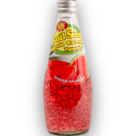 Honey Bee Basil Seed Watermelon Drink - CrescentMarket