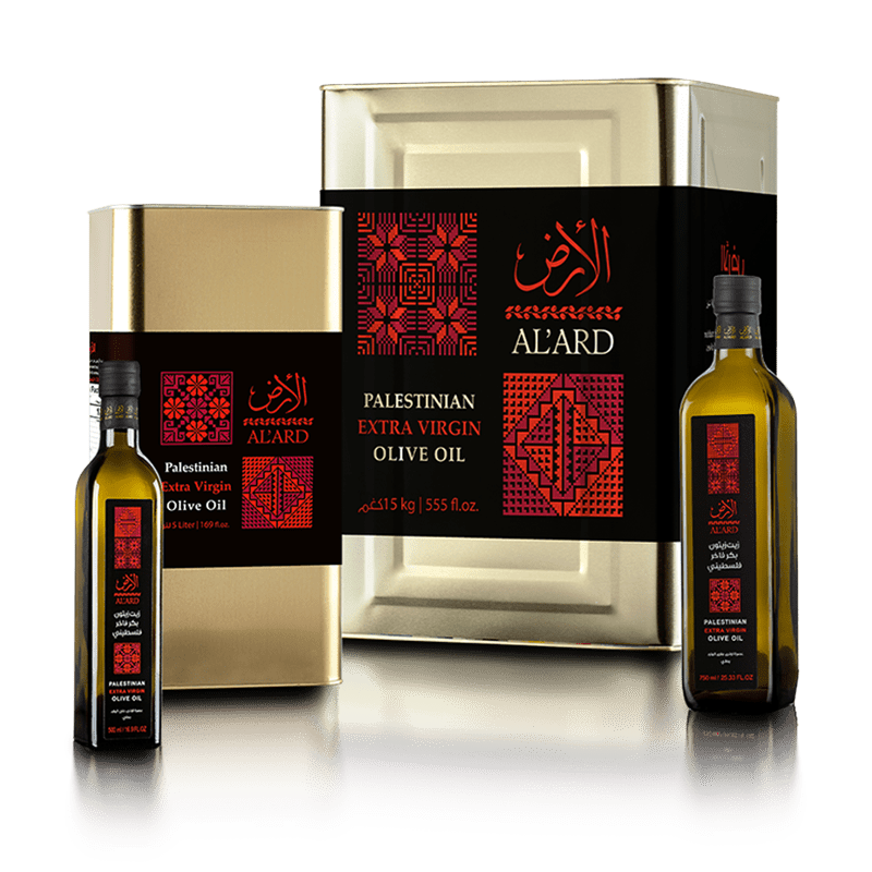 AlArd Palestinian Extra Virgin Olive Oil - CrescentMarket