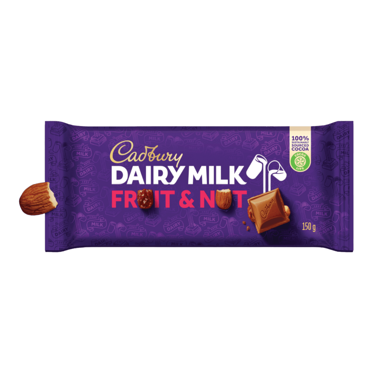 Dairy Milk Fruit & Nut (180g) - CrescentMarket