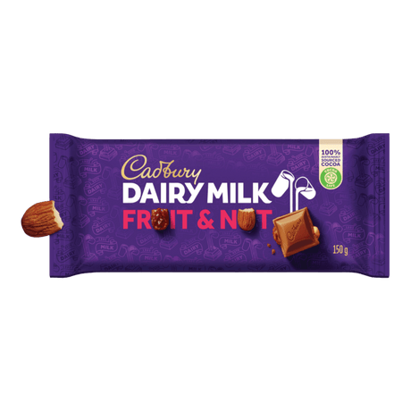 Dairy Milk Fruit & Nut (180g) - CrescentMarket