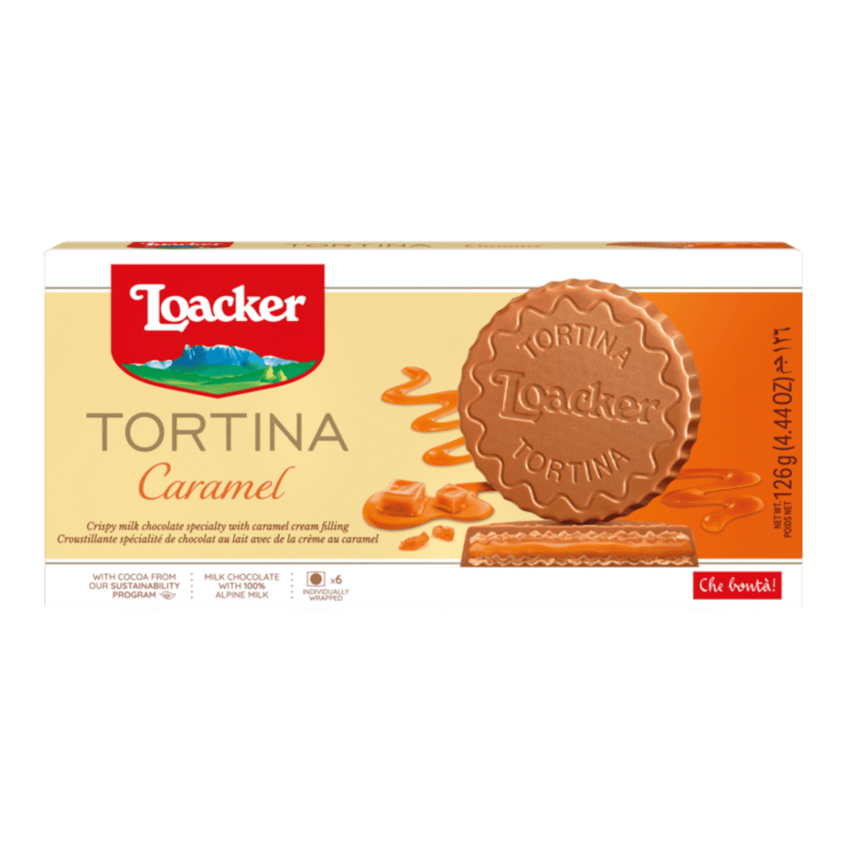 LOACKER Tortina Caramel (126g) - CrescentMarket