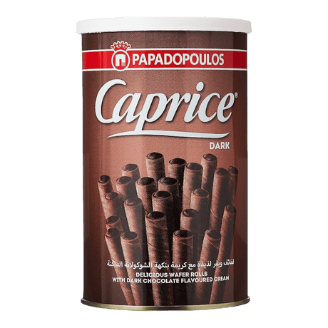 Caprice Dark Chocolate Wafer Rolls (250g) - CrescentMarket