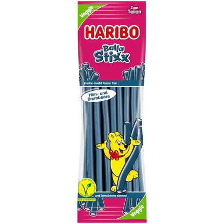 Haribo Black Berry&Raspberry Ropes - CrescentMarket