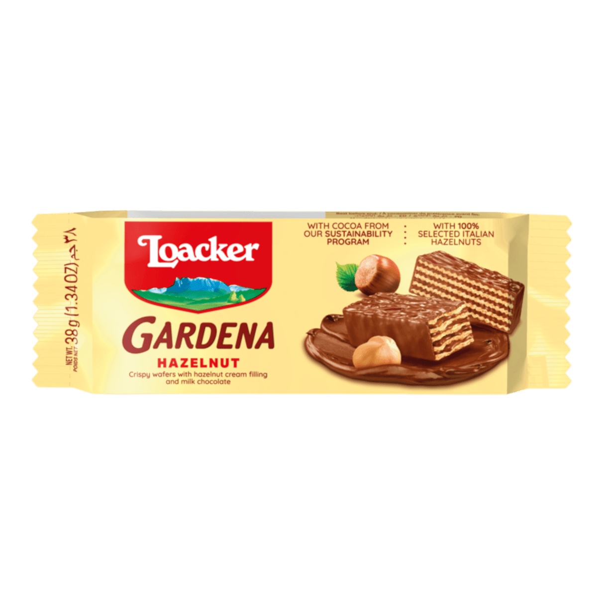 LOACKER Gardena Hazelnut Wafers - CrescentMarket