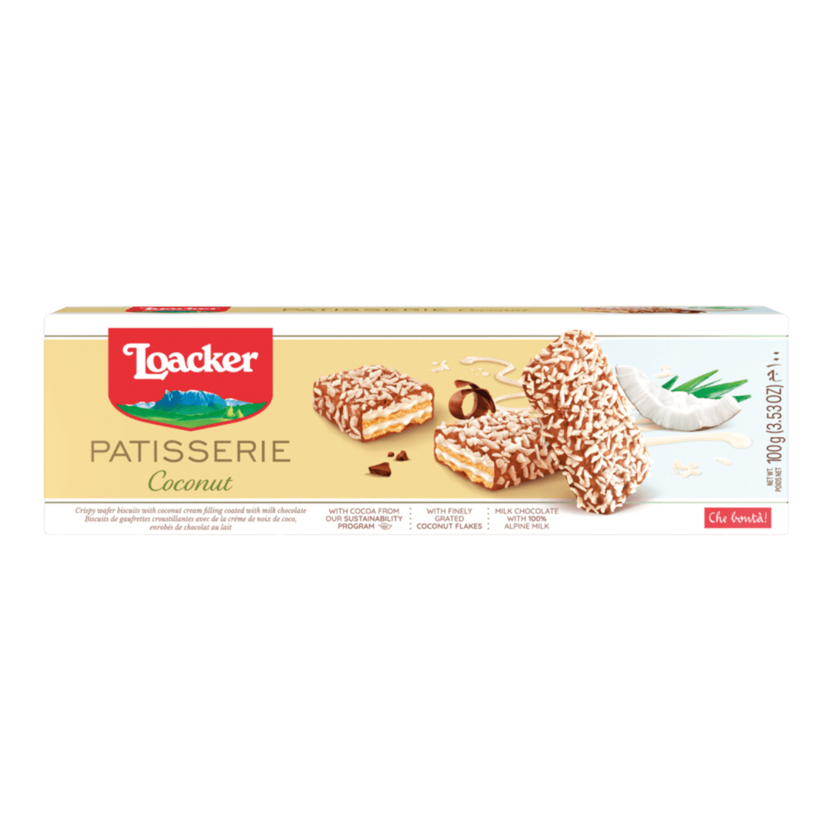 LOACKER Patisserie Coconut (100g) - CrescentMarket