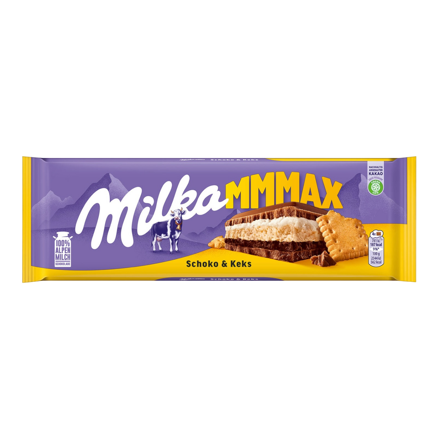 Milka MMMAX Choco & Biscuit 300 Gr