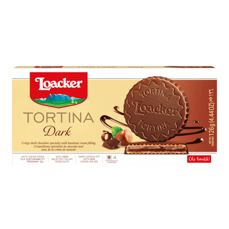 LOACKER Tortina Dark (126g) - CrescentMarket