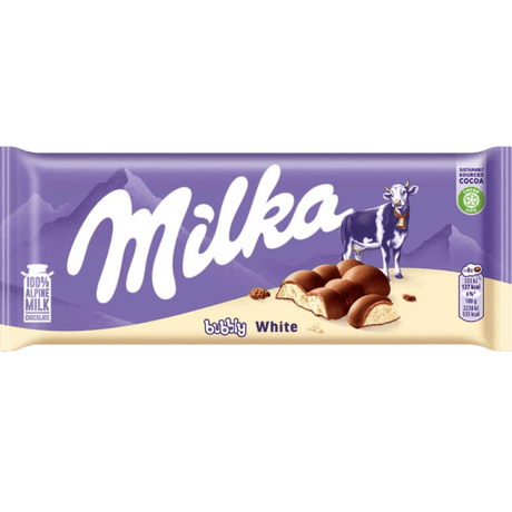 Milka Bubbly White Chocolate - CrescentMarket