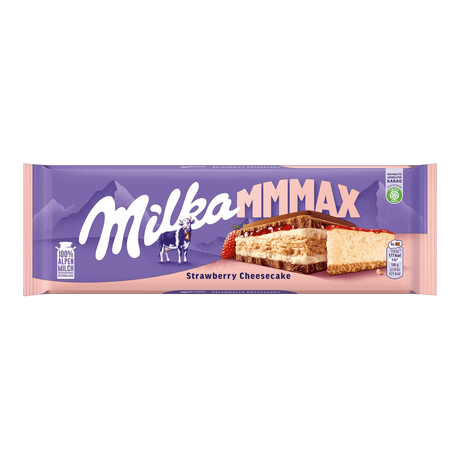 Milka Strawberry Cheesecake (300g) - CrescentMarket