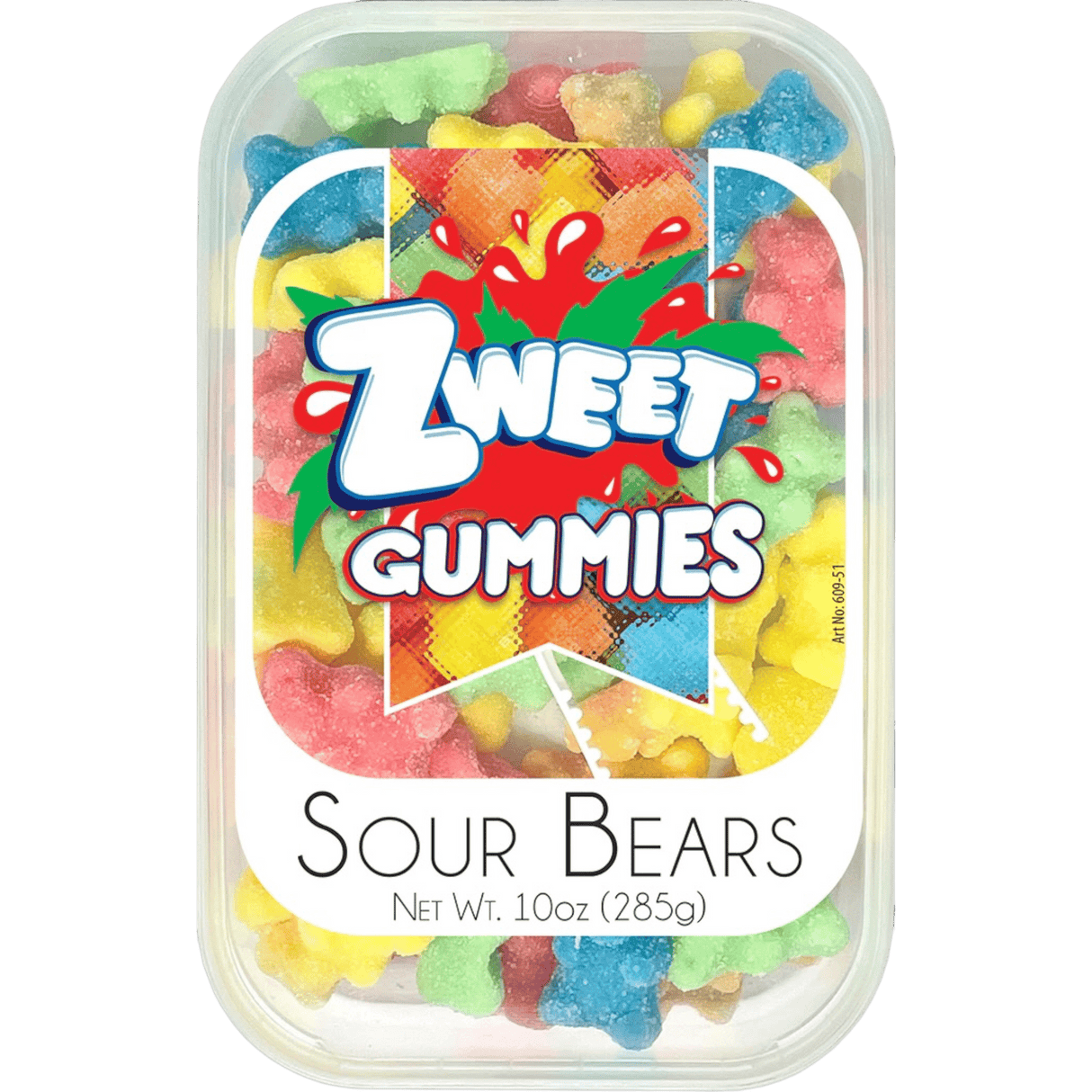 Zweet Gummy Sour Bears - CrescentMarket