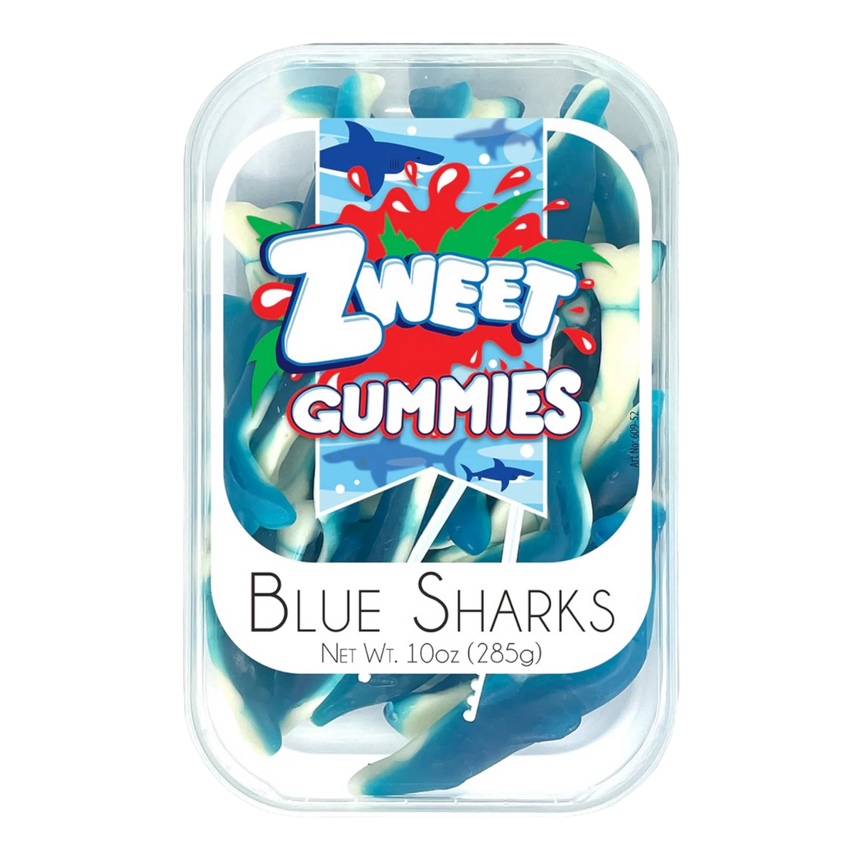 Zweet Gummy Blue Sharks - CrescentMarket