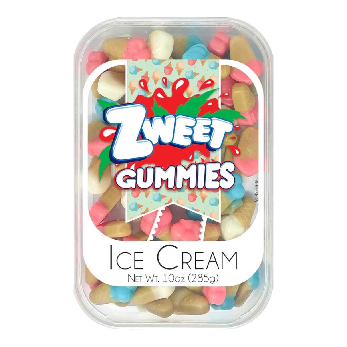 Zweet Gummy Ice Cream Cones - CrescentMarket