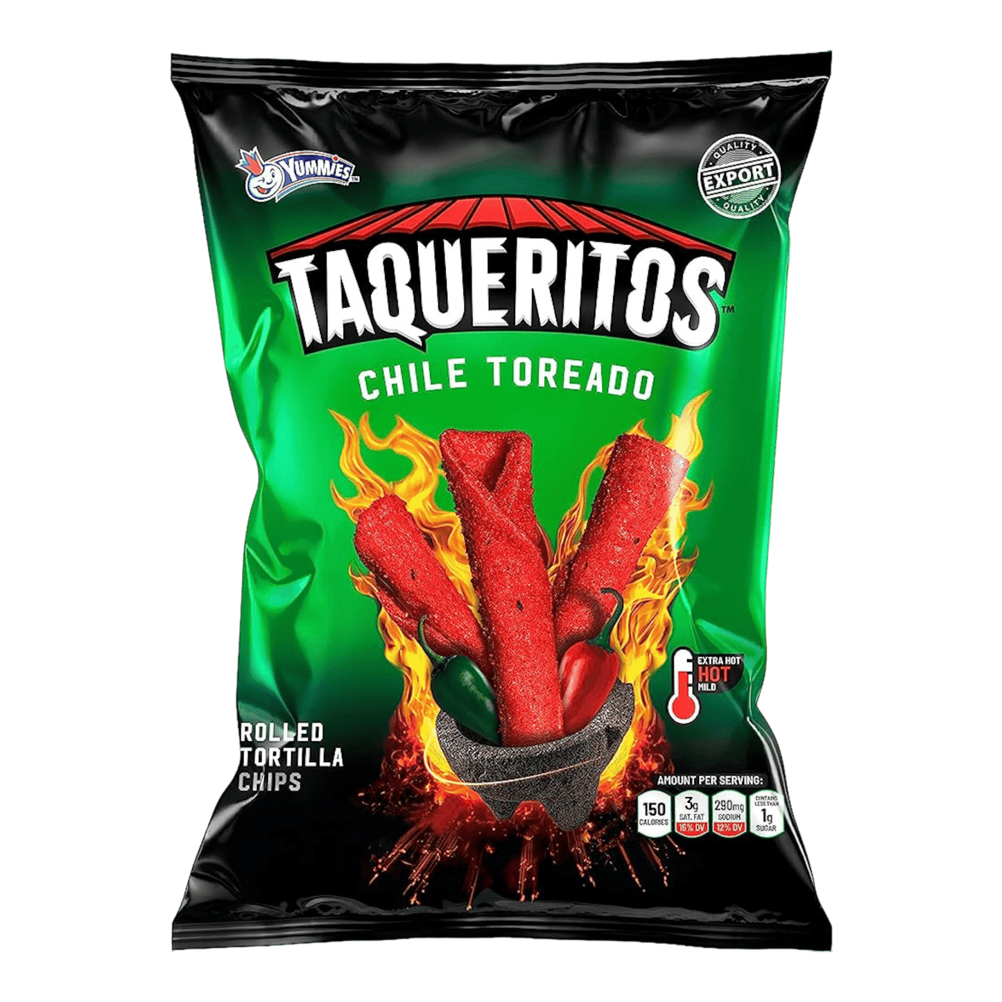 Taqueritos Chili Tortilla Chips CrescentMarket