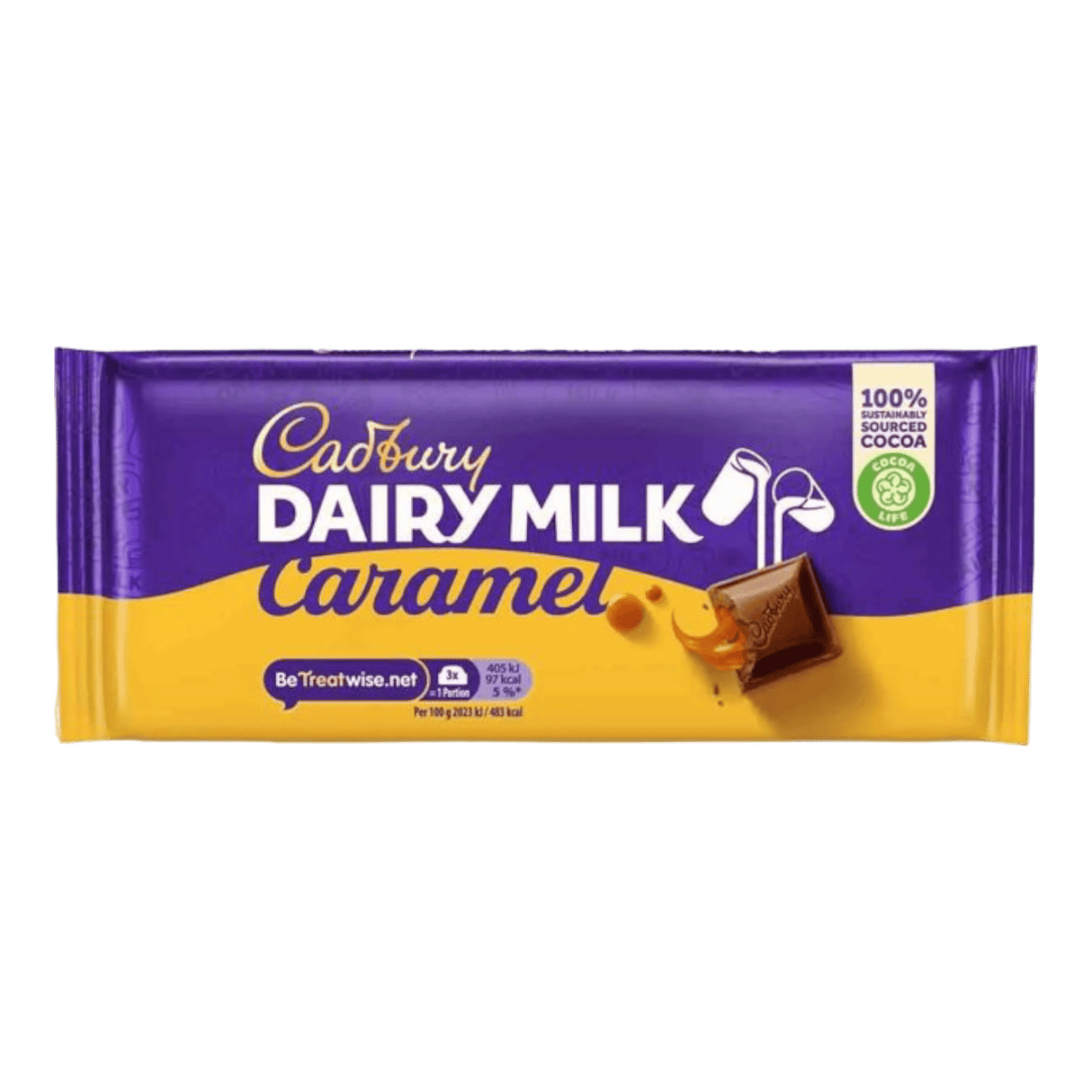 Dairy Milk Caramel (120g) - CrescentMarket