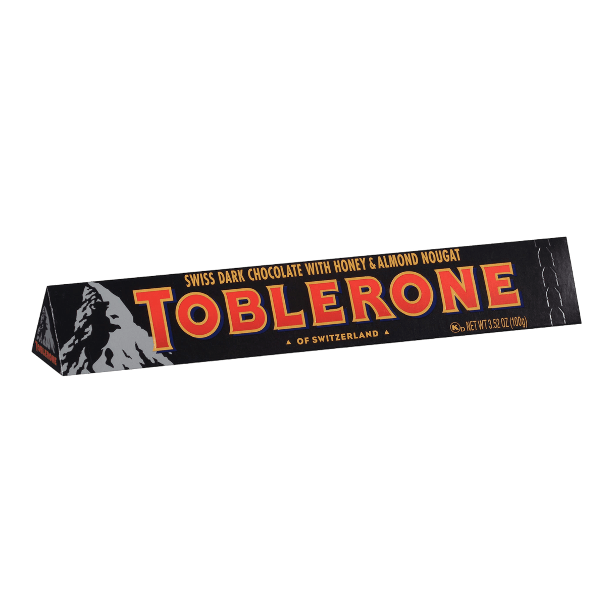 Toblerone Dark Chocolate Honey & Almond Nougat (100g) - CrescentMarket