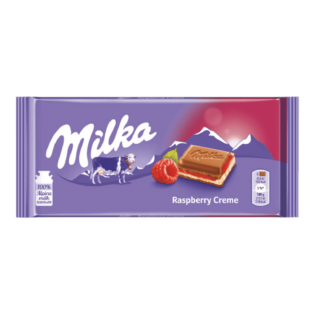 Milka Rasberry Creme (100g) - CrescentMarket