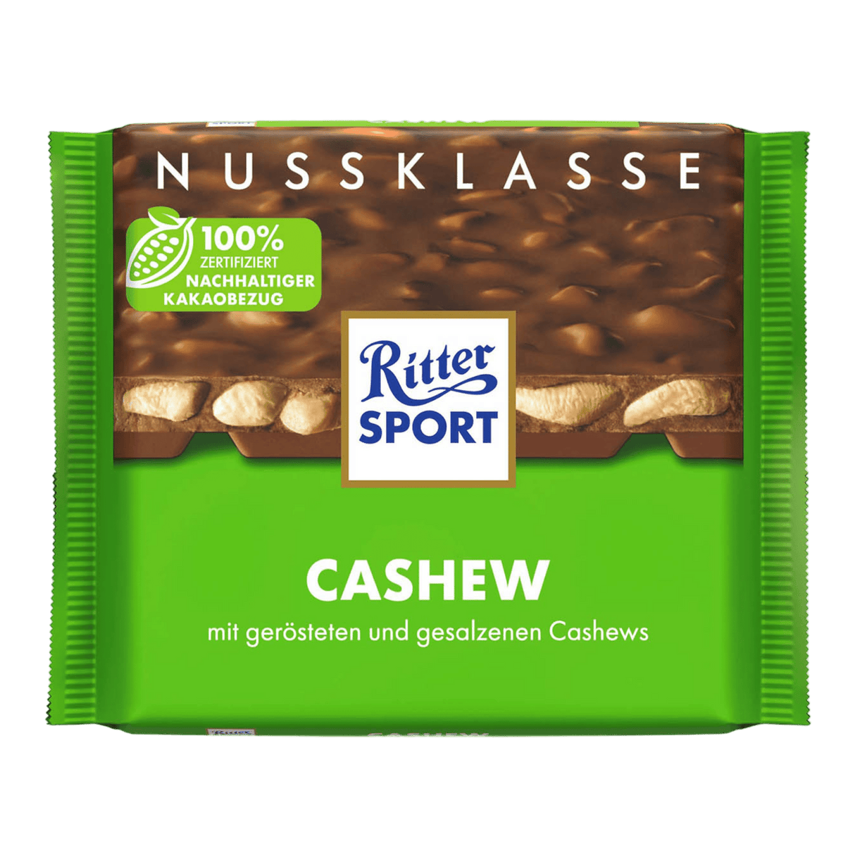 Ritter Sport Cashew Chocolate (100g) - CrescentMarket