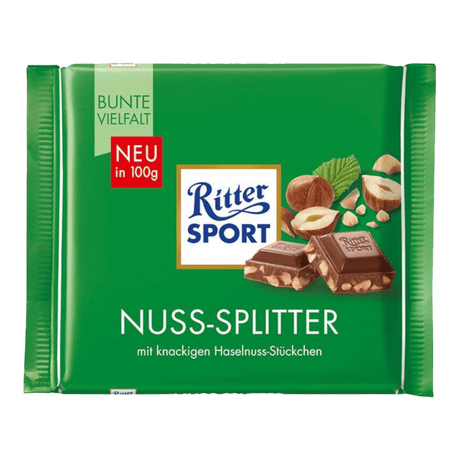 Ritter Sport Nuss-Splitter Chocolate (100g) - CrescentMarket