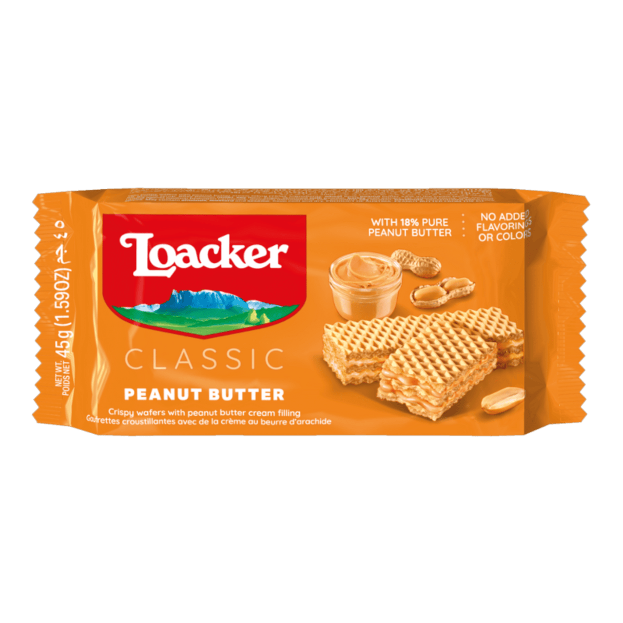 LOACKER Classic Peanut Butter Wafers - CrescentMarket