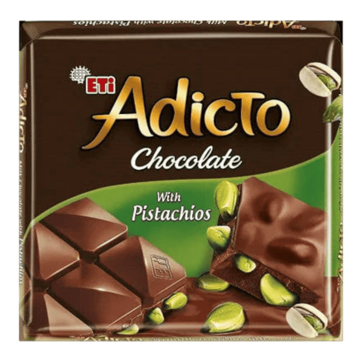 Eti Adicto Chocolate with Pistachios (60g) - CrescentMarket