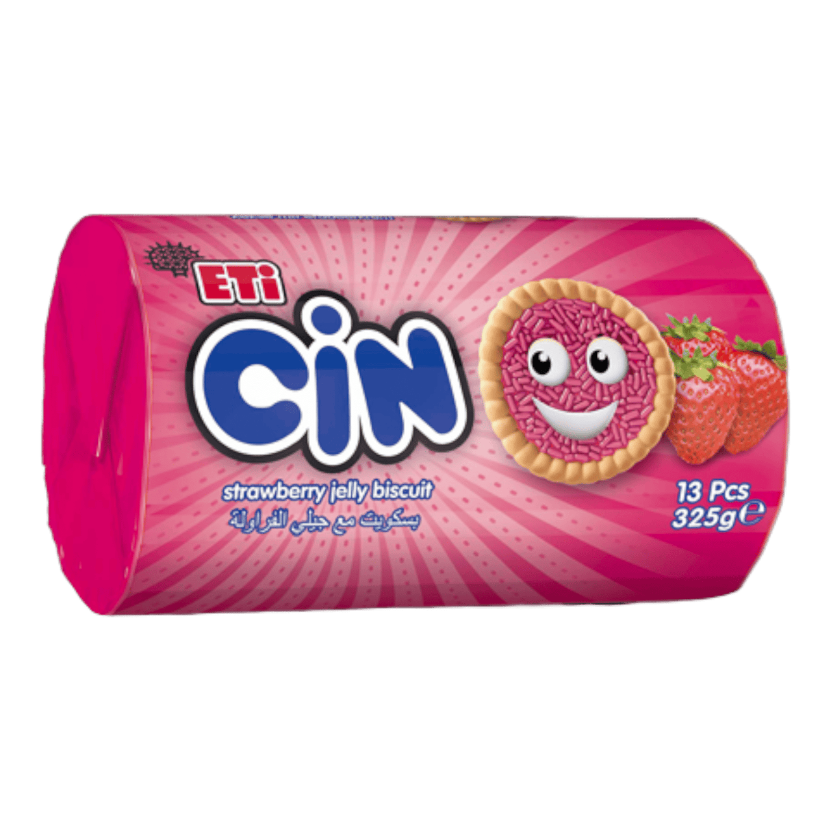 Eti Cin Strawberry Sauce Cookies (325g) - CrescentMarket