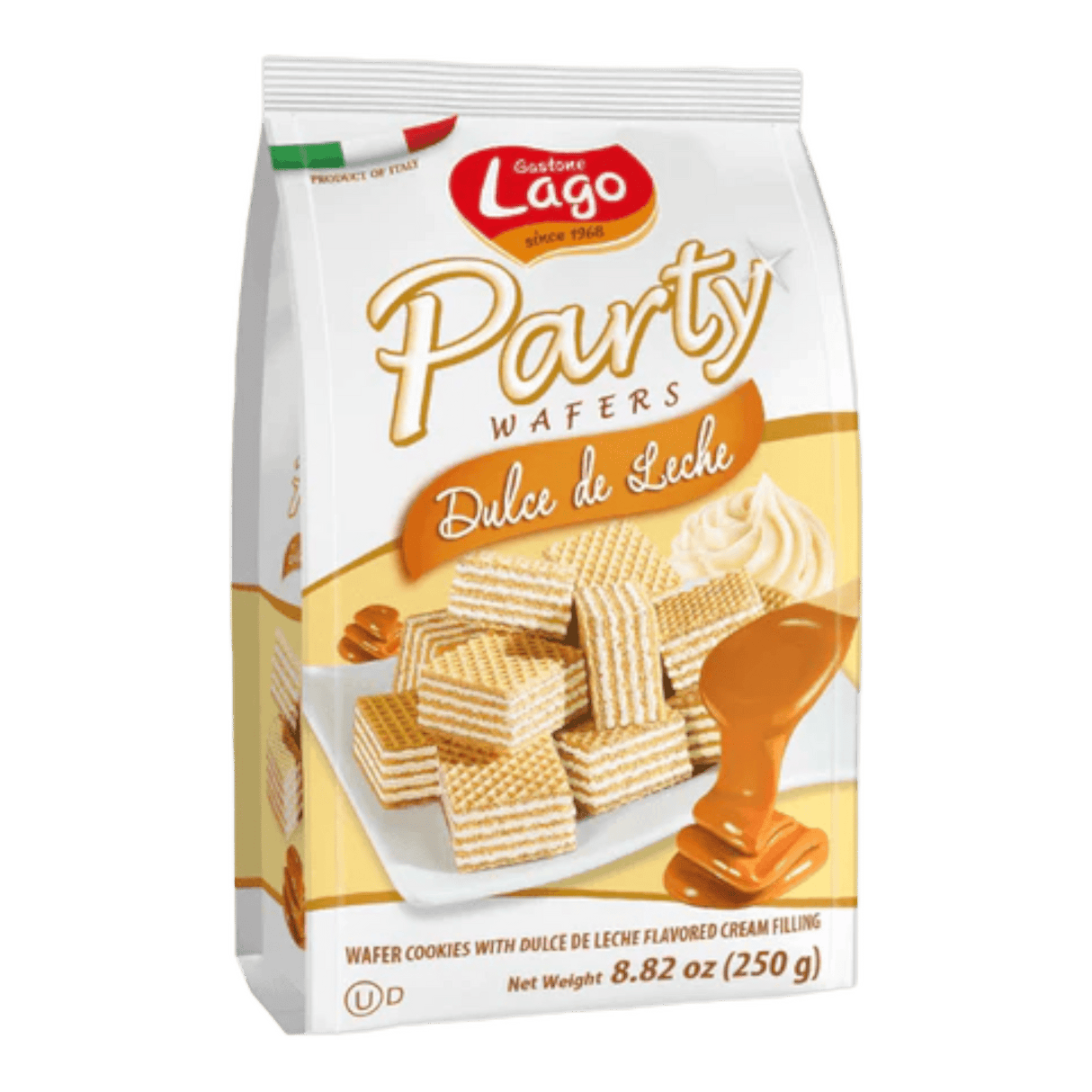 Lago Party Wafer Bags Dulce De Leche (250g) - CrescentMarket